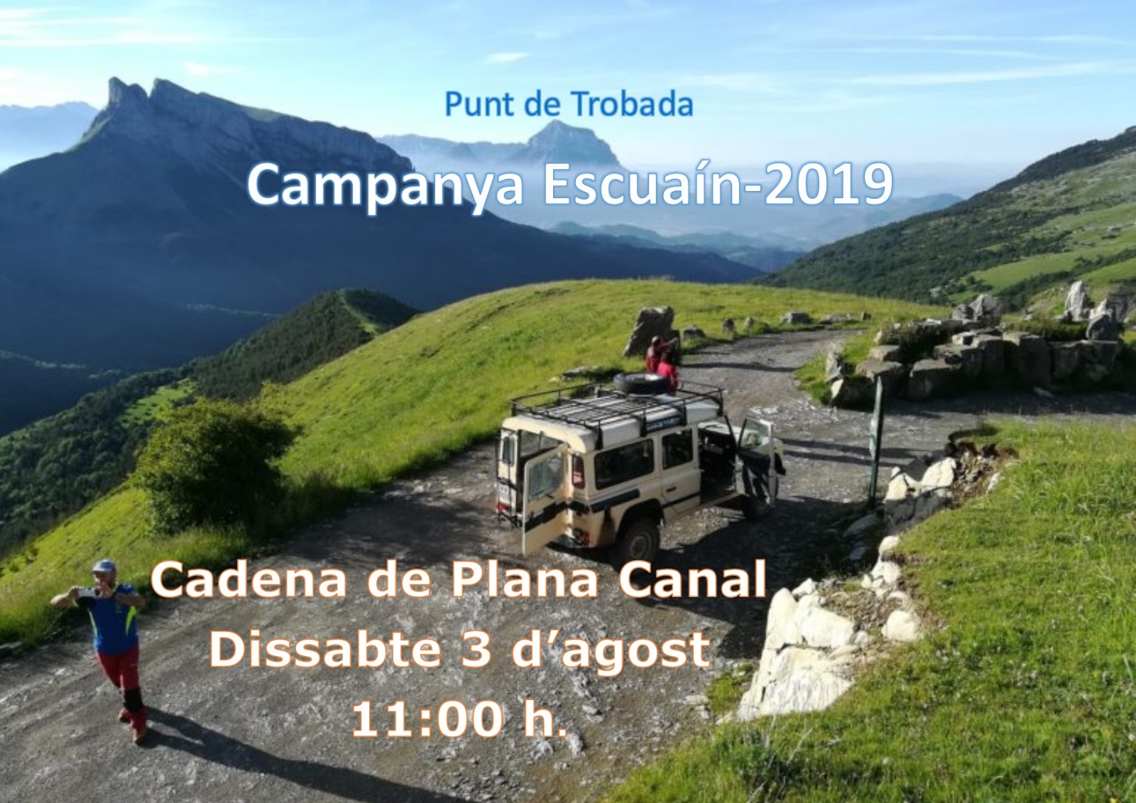 ESCUAIN 2019. (03-08, 11h. Inici Campanya d’Estiu)