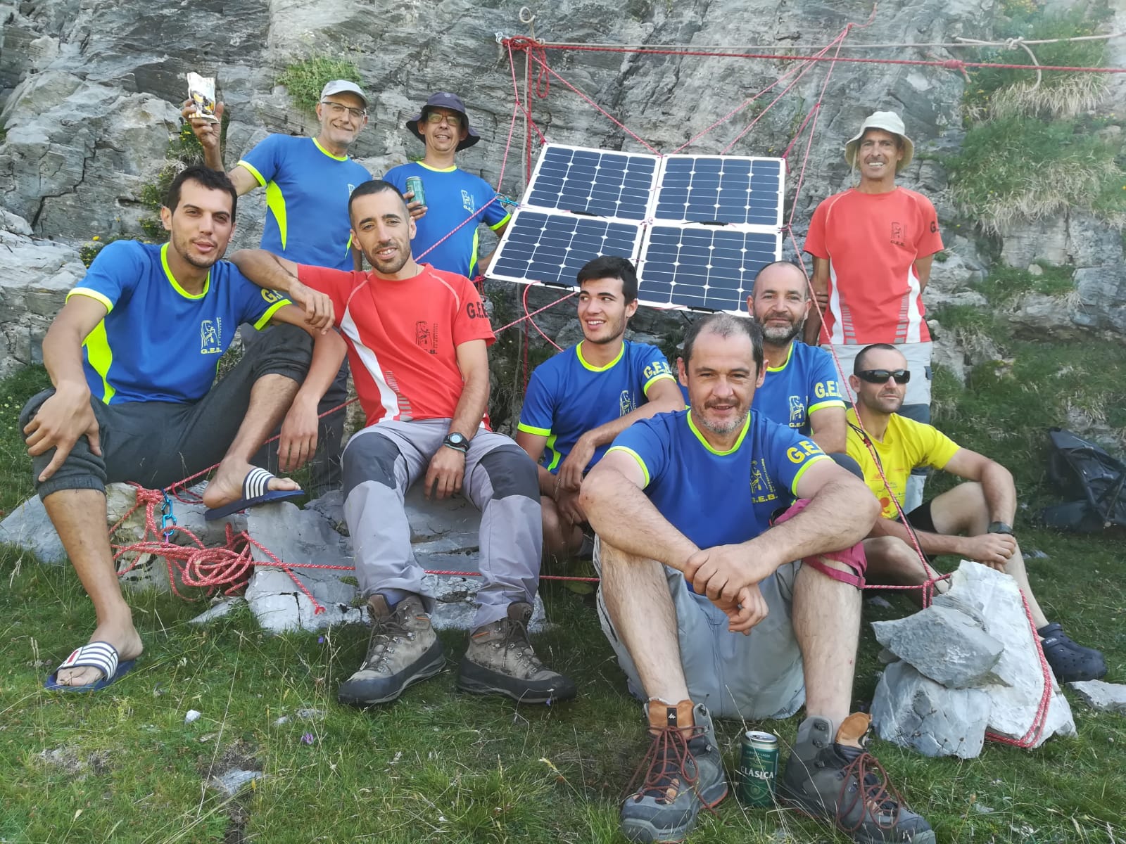 ESCUAIN 2019. Instal·lació del campament i inici de les exploracions